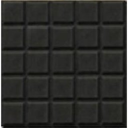 Piso 25 Dados Preto 20x20cm Amarrado com 20 Peças 0,80m² - Artesanal Piso 20x20 25dados Preto Am20pc - 1
