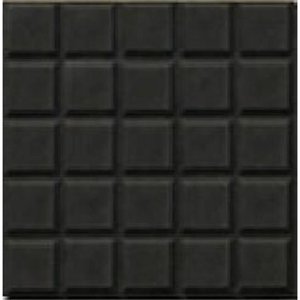 Piso 25 Dados Preto 20x20cm Amarrado com 20 Peças 0,80m² - Artesanal Piso 20x20 25dados Preto Am20pc