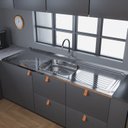 Ver imagem 2 de Pia para Cozinha Monobloco Inox 120x53cm Forminox