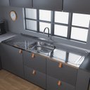 Ver imagem 1 de Pia para Cozinha Monobloco Inox 150x53cm Forminox