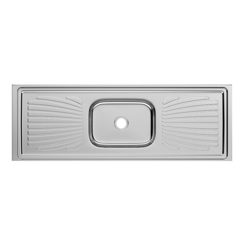 Pia para Cozinha Monobloco Inox 150x53cm Forminox