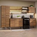 Ver imagem 1 de Armário de Cozinha Completa 293cm Rustic Emilly Madesa 05