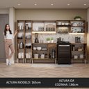 Ver imagem 6 de Armário de Cozinha Completa 293cm Rustic Emilly Madesa 05