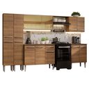 Ver imagem 3 de Armário de Cozinha Completa 293cm Rustic Emilly Madesa 05