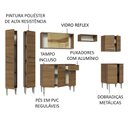 Ver imagem 5 de Armário de Cozinha Completa 293cm Rustic Emilly Madesa 05