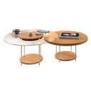 Ver imagem 6 de Estante Home Theater Titan Off White Cinamomo e Aparador Infinity e Kit Mesa de Centro sky Cinamomo 