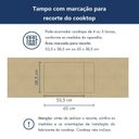 Ver imagem 5 de Balcão 4 Portas e 3 Gavetas Atenas Yescasa