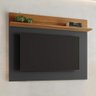 Painel Para TV Smart até 50 Polegadas NT 1185 Notável Preto/ Freijó Trend 1,35m - 1