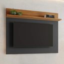 Ver imagem 1 de Painel Para TV Smart até 50 Polegadas NT 1185 Notável Preto/ Freijó Trend 1,35m
