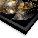 Ver imagem 5 de Quadro 50cm X 50cm Folhas Douradas Iii Tropical Artes