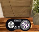 Ver imagem 2 de Tapete Capacho Controle do Super Nintendo Video Game 80x40cm