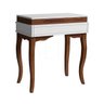 Penteadeira Provençal Design Inglês - Libriane Valios Penteadeira Retrô Libriane IMBUIA | BRANCO - 8