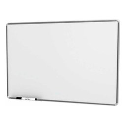 Lousa Quadro Branco Moldura de Alumínio 40x30cm Lousinha - 1