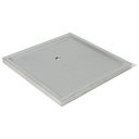 Ver imagem 1 de Base para Banho Banheiro Inox 80x80cm Rv Motorhome Trailer