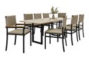 Ver imagem 2 de Conjunto para Área Gourmet com Vidro 6 Cadeiras 2,0x0,90m - Itália - Paonanda Decor