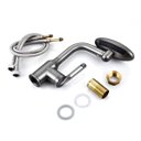 Ver imagem 7 de Torneira Monocomando Banheiro Cozinha Rotaçao 360 Graus Quatro Jatos Cascata Bolha Agua Fria Quente 