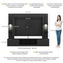 Ver imagem 3 de Estante Tv 65" com Leds Berlim Multimóveis V3392