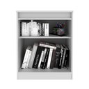 Ver imagem 6 de Balcão para Escritório 60cm com 1 Prateleira 2 Portas e Chave Branco