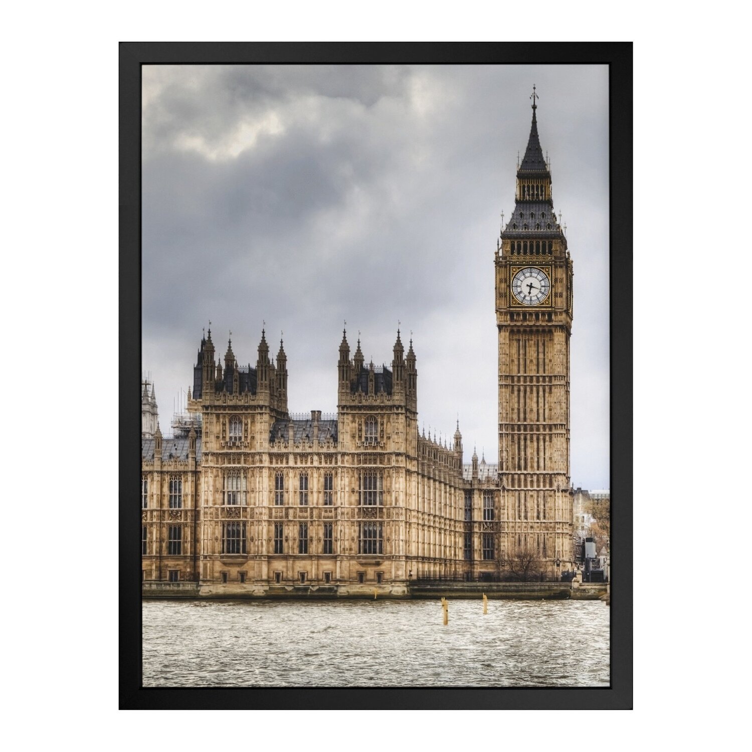 Quadro 60cm X 80cm Torre Big Ben Tropical Artes - 1