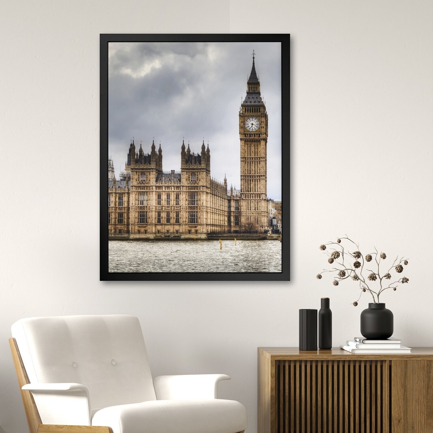 Quadro 60cm X 80cm Torre Big Ben Tropical Artes - 2