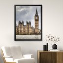 Ver imagem 2 de Quadro 60cm X 80cm Torre Big Ben Tropical Artes