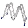 Escada Articulada 4x3 com Plataforma em Alumínio Mor - 9