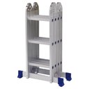 Ver imagem 1 de Escada Articulada 4x3 com Plataforma em Alumínio Mor