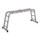 Ver mais imagens de Escada Articulada 4x3 com Plataforma em Alumínio Mor