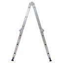 Ver imagem 7 de Escada Articulada 4x3 com Plataforma em Alumínio Mor