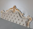 Ver imagem 2 de Cabeceira Entalhada Capitonê P/ Cama Box Casal Veludo - Jl