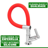 Torneira de Bancada Silicone Flexível Vermelho Pia Gourmet Cozinha 1/2 Volta Colors Snel - 6