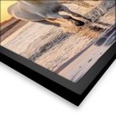 Ver imagem 5 de Quadro 60cm X 80cm Quatro Cavalos Brancos Tropical Artes