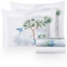 Jogo de Cama King 200 Fios Arara Azul - Naturalle Fashion Estampado - 3