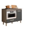 Balcão para Cooktop 1 Porta 1 Gaveta Fit - 3