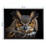 Quadro 60cm X 80cm Animal Coruja Tropical Artes - 3