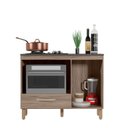 Ver imagem 2 de Balcão para Cooktop 1 Porta 1 Gaveta Fit