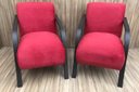 Ver imagem 4 de Conjunto Poltronas Braço Madeira Vermelho 608 México