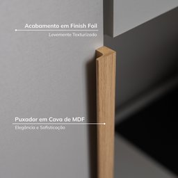 Guarda-roupa Modular 40cm 1 Porta com Prateleiras Jade Cabecasa Madeiramadeira - 5