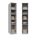 Ver imagem 7 de Guarda-roupa Modular 40cm 1 Porta com Prateleiras Jade CabeCasa MadeiraOriginals