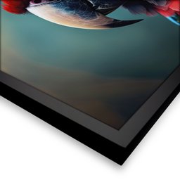 Quadro 60cm X 80cm Animal Arara Tropical Artes - 5
