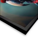 Ver imagem 5 de Quadro 60cm X 80cm Animal Arara Tropical Artes