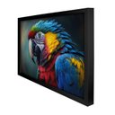Ver imagem 6 de Quadro 60cm X 80cm Animal Arara Tropical Artes