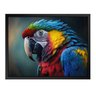 Quadro 60cm X 80cm Animal Arara Tropical Artes - 1