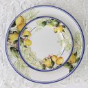 Ver imagem 5 de Jogo de Pratos de Sobremesa - Limões Floridos (6 Peças)