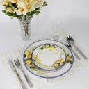 Ver imagem 4 de Jogo de Pratos de Sobremesa - Limões Floridos (6 Peças)