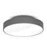 Plafon Painel Redondo 25cm Para 2 Lâmpadas 7651 Cor Prata - 1