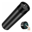 Ver imagem 3 de 02 Garrafas Térmica Squeeze Medidor Temperatura 500ml Inox