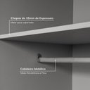 Ver imagem 4 de Guarda-roupa Modular 80cm sem Portas com Prateleiras Jade CabeCasa MadeiraOriginals