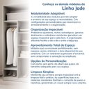 Ver imagem 7 de Guarda-roupa Modular 80cm sem Portas com Gaveteiro Jade CabeCasa MadeiraOriginals