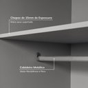 Ver imagem 6 de Guarda-roupa Modular 80cm sem Portas com Gaveteiro Jade CabeCasa MadeiraOriginals